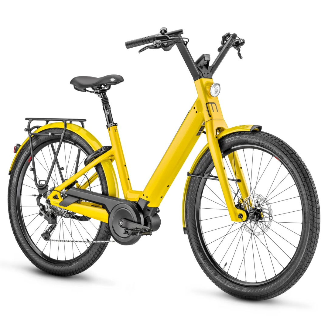 Vélo électrique ville Moustache Lundi 27.3 Curry 75nm 625W