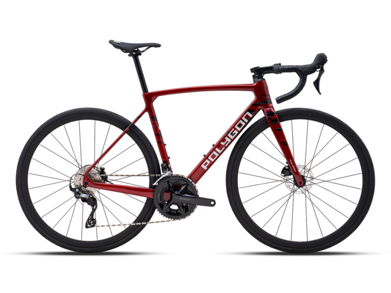 Vélo de route strattos polygon 105 2x12v face