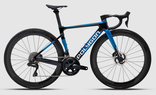 vélo de route Polygon Helios A8X Shimano Ultegra Di2 2x 12v Royal Blue