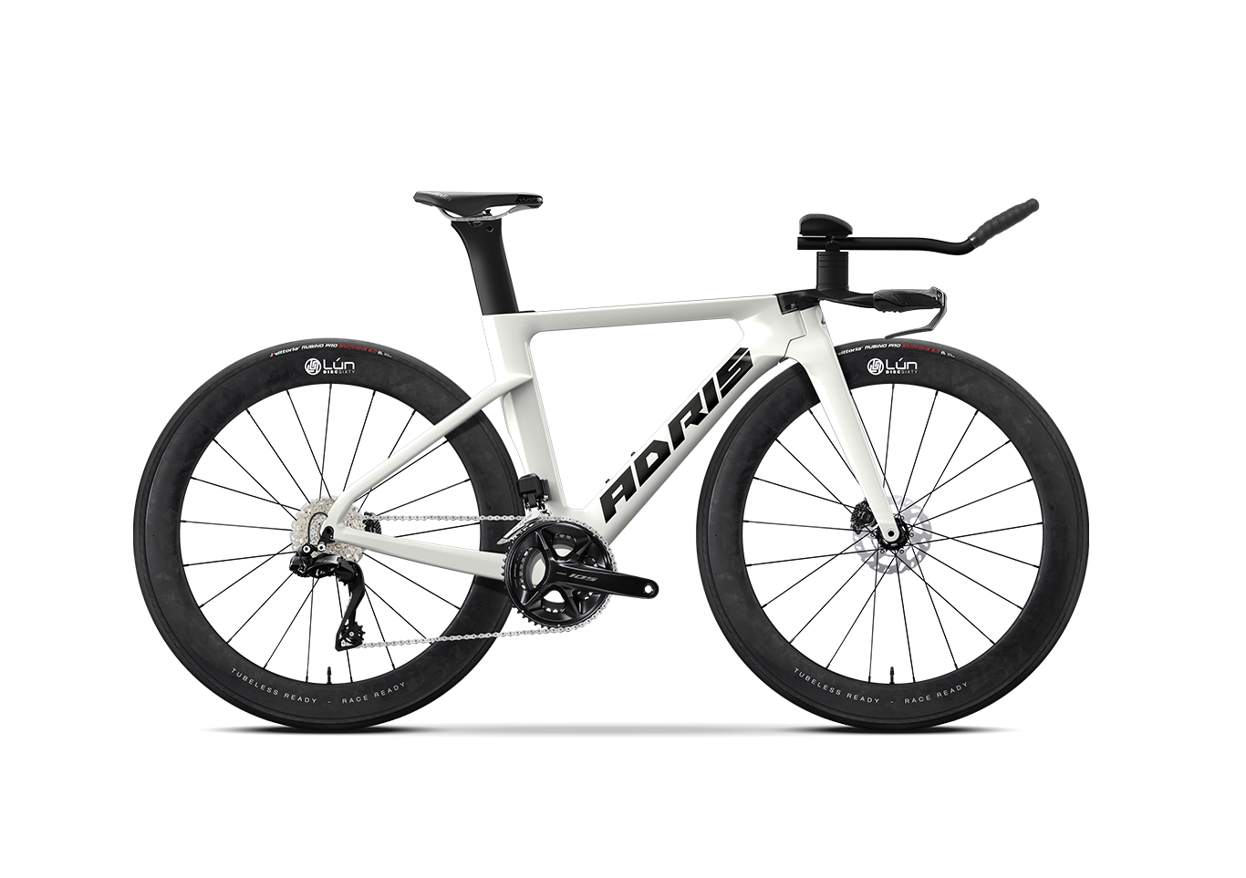 ADRIS L’ALLURE 105 DI2 // BLANC LUNAIRE