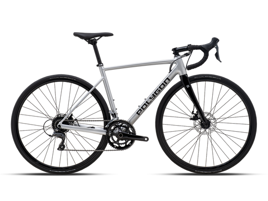 POLYGON STRATTOS S2D SILVER 2X8 700C