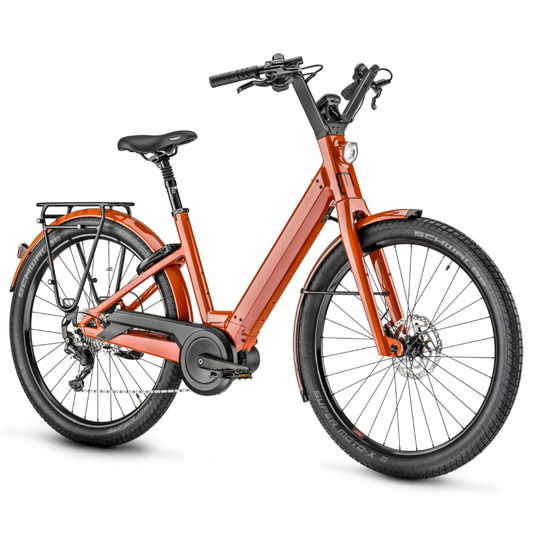 Moustache Lundi 27.1 Terracotta - Vélo Électrique Urbain | Vélo Emotion