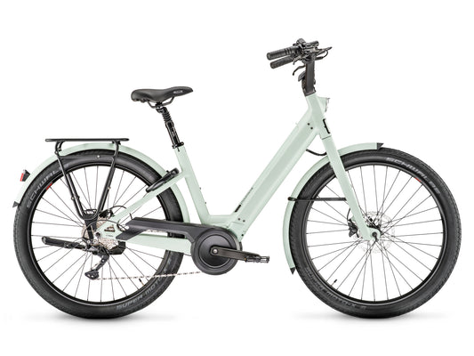 Vélo électrique ville Moustache Lundi 27.2 pastel green 65nm 500w 2025