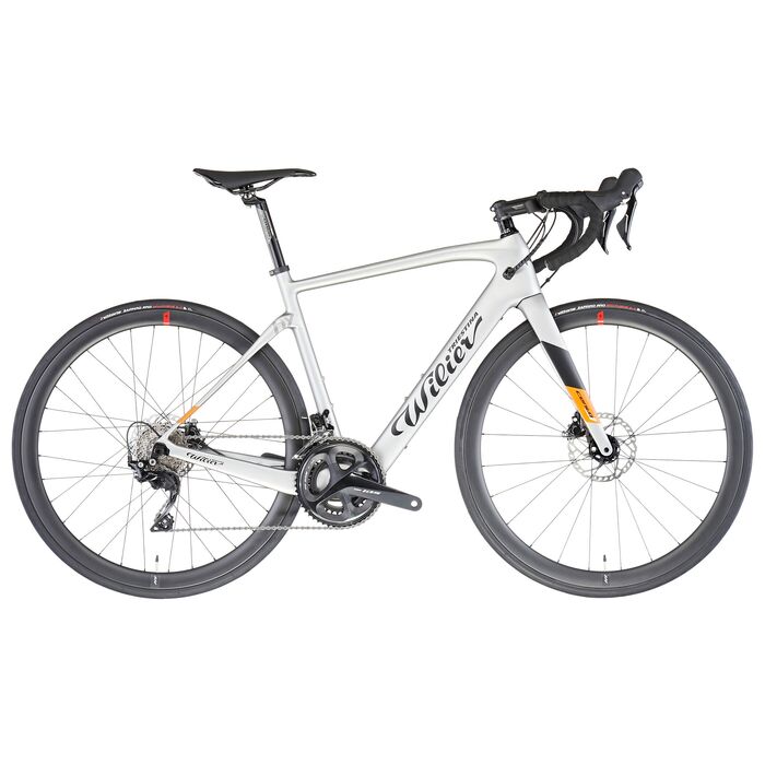 Vélo de route élecrique Wilier Cento1 Shimano 105 Di2 2023 gris