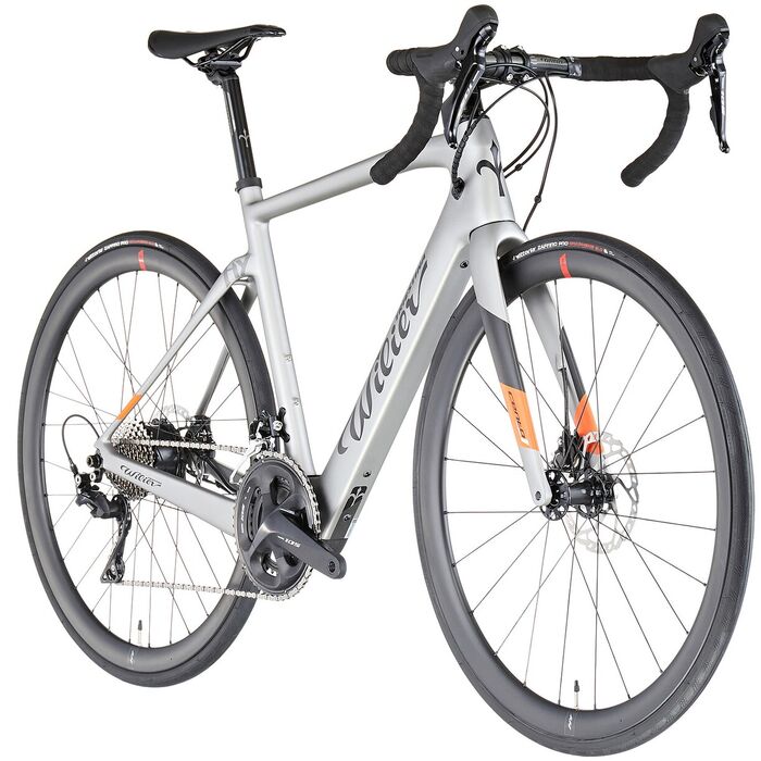 Vélo de route élecrique Wilier Cento1 Shimano 105 Di2 2023 gris